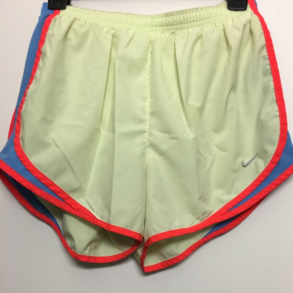 Bright colored Nike shorts